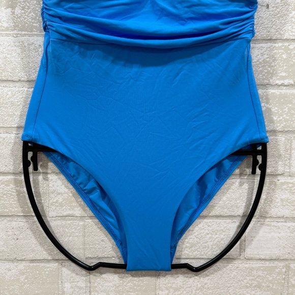 MELISSA ODABASH PANAREA ONE PIECE SWIMSUIT - OCEAN - SZ - 10 .US - Picture 6 of 14